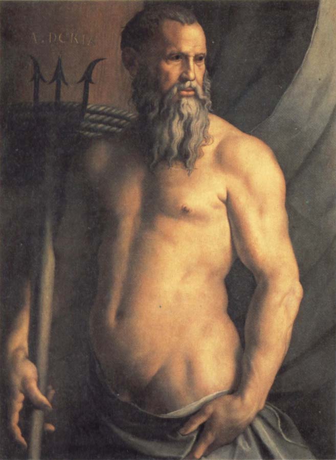 Portrait des Andrea Doria als Neptun